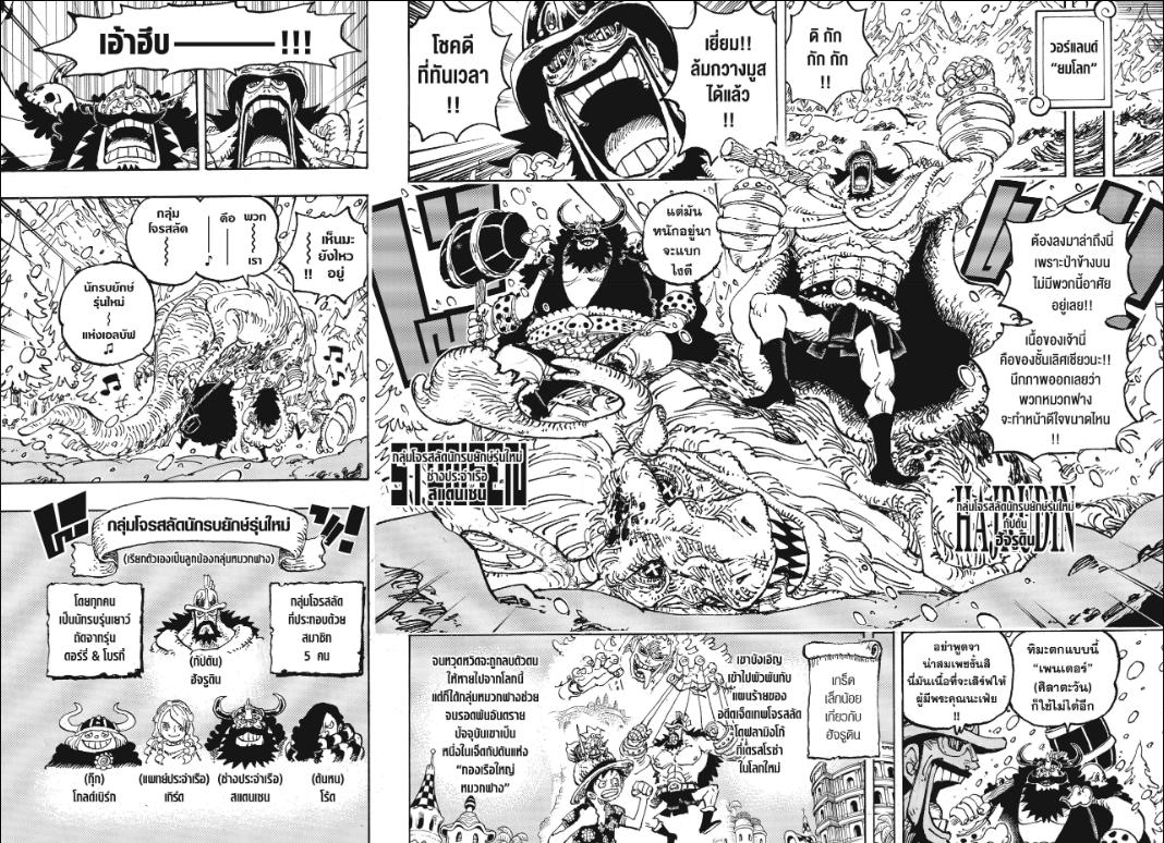 One Piece วันพีซ ตอนที่ 1131 : โลกิแห่งยมโลก