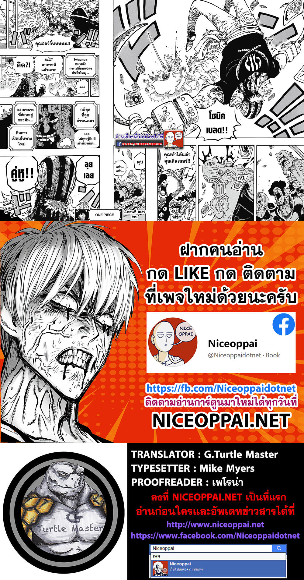 One Piece วันพีซ ตอนที่ 1029