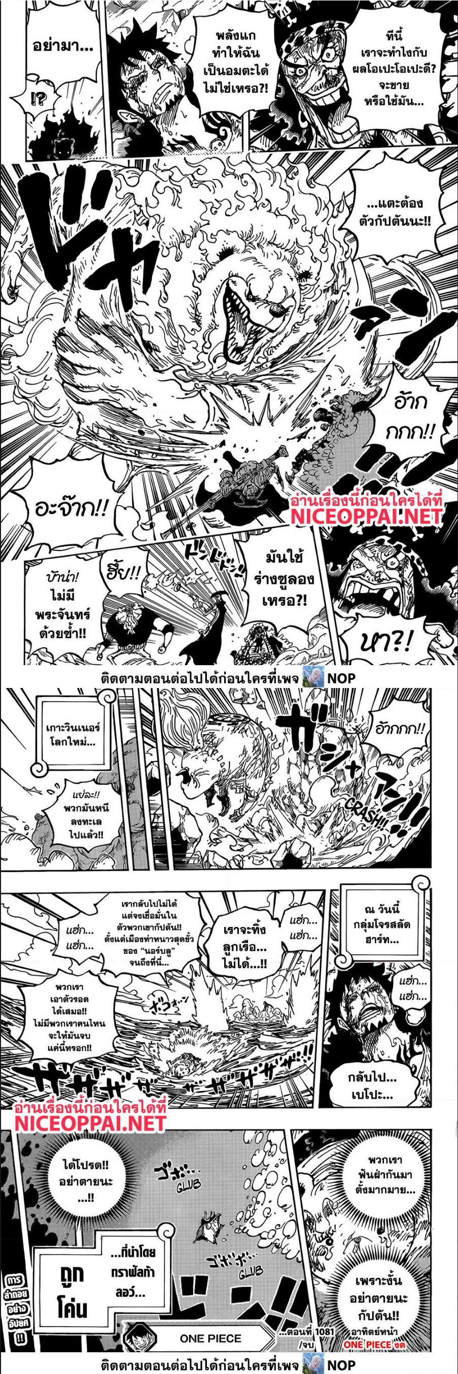 One Piece วันพีซ ตอนที่ 1081